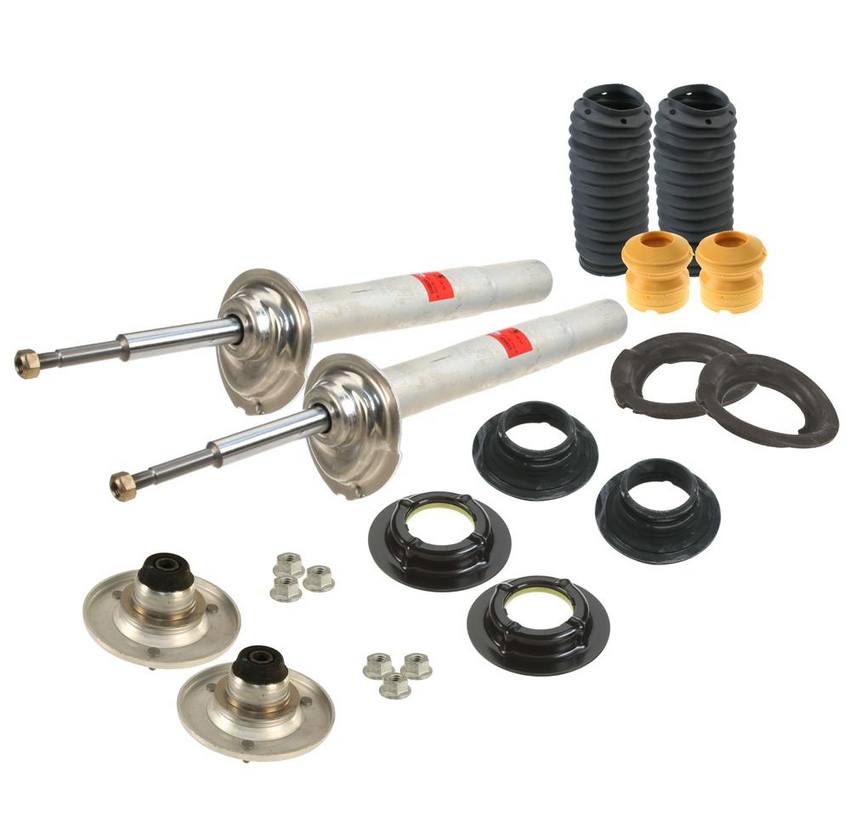 BMW Suspension Strut Assembly Kit - Front (With Sports suspension) 31331138814 - eEuroparts Kit 3086468KIT